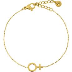 Dam Armband på rea Edblad Venus bracelet gold