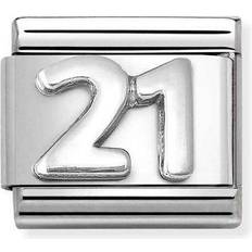 Nomination Berlocker & Hängen Nomination Classic Silver 21 Charm