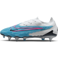 Rosa Botas de fútbol Nike Gripknit Phantom GX Elite SG-Pro Anti-Clog Traction Blast Pack - Baltic Blue