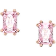 Swarovski Pink Earrings Swarovski Stilla Crystal Stud Earrings Pink/Rose Gold