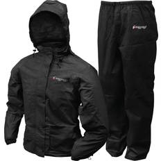 Frogg Toggs Women's Standard Classic All-Purpose Waterproof Breathable Rain Suit - Black