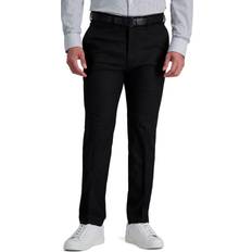 Men - Rayon Pants Kenneth Cole Kenneth Cole Reaction Men's Premium Solid Flat Front Stretch Gabardine Dress Pant, Black, 34x34