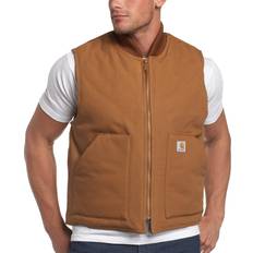 Carhartt Homme Vêtements d'extérieur Carhartt Duck Arctic Quilt Gilet - Marron Clair