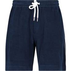 Moncler Men Shorts Moncler Navy Drawstring Shorts 778 NAVY