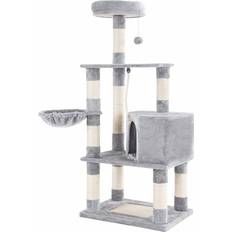 Cat Tree with Scratching Posts 75x45x142cm