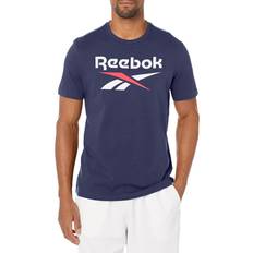 Reebok Tops Reebok Men's Standard Big Logo Tee, Vector Navy