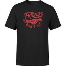 Stranger Things Friends Don't Lie Unisex T-Shirt Black Black