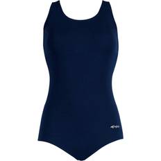 Women Swimsuits Dolfin Swimwear Conservative Lap Suit Solid Navy 490