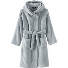 Silver Bath Robes Children's Clothing Lands End Kids Fleece Hooded Robe