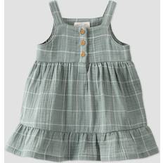 Carter's Baby Organic Cotton Gauze Dress - Blue