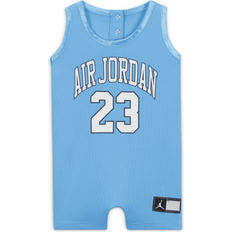 1-3M Jumpsuits Children's Clothing Nike Infant Jordan Jersey Romper - University Blue (556169-B9F)