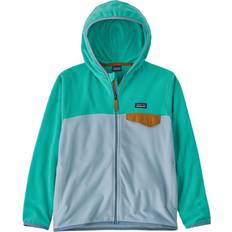 Recycled Materials Fleece Garments Patagonia Boy's Micro D Snap-T Fleece Jacket - Blue Bird