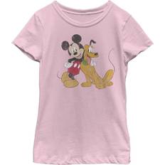 Musse Pigg T-shirts Disney Solid Crew T-shirt - Rosa