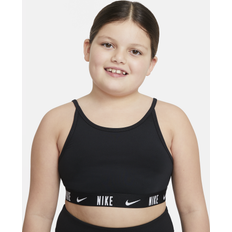 Nike Black Bralettes Nike Big Grils Trophy Sports Bra (Black(DB3710-010)/White, Plus)