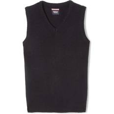 Black Blouses & Tunics Children's Clothing French Toast boys V-neck Sweater Vest, Black