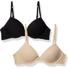 Black Bralettes Hanes Girls Padded Underwire Bra 2-Pack