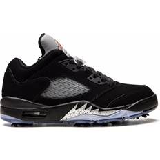 Nike jordan low golf NIKE Air Jordan 5 Low Golf M - Black/Fire Red/Metallic Silver