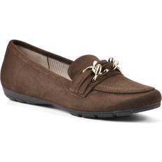 Women - Yellow Loafers Cliffs by White Mountain Womens Cliffs by White Mountain Gainful Suedette Loafers Sunflower