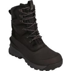 Gray - Men Hiking Shoes The North Face Chilkat V 400 Waterproof Men's Black Boot Black/Asphalt Grey