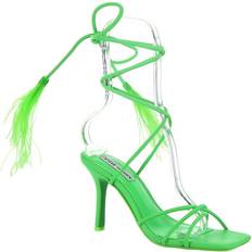 Green Heeled Sandals Steve Madden Bryden Dress Sandal Women's Green Sandal Green