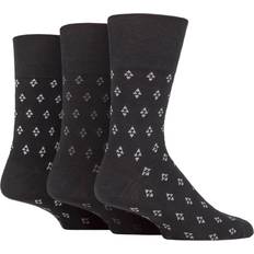 Pair Argyle Patterned and Striped Socks