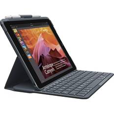 Bluetooth keyboard for ipad Logitech Slim Folio with Integrated Bluetooth Keyboard for iPad 5th & 6th Gen (English)