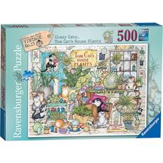 House plants Ravensburger Crazy Cats Tom Cat’s House Plants 500 Pieces