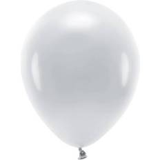 Grijs Latex ballonnen PartyDeco Pastel Zilvergrijze Ballonnen Premium Organic (10st)