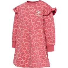 Jurken Hummel Jurk Sweat Baby Meisje - Rose