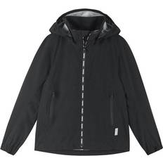 Boys Shell Outerwear Reima Kumlinge Waterproof Lightweight Jacket - Black