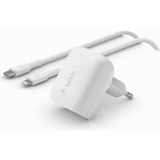 Batterien & Akkus Belkin 20W USB-C CHARGER WITH (20W) USB Ladegerät, Weiss