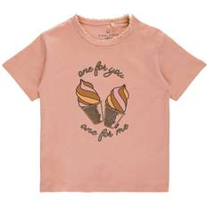 The New Oberteile The New Siblings Organic Ginnie t-shirt Rosa mdr/86