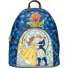 Beauty and the beast loungefly Loungefly Beauty and The Beast Stained-Glass Window Backpack