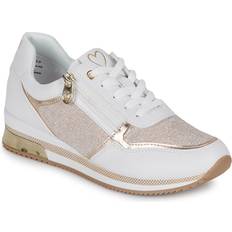 Marco Tozzi Sneakers Marco Tozzi Chunky Trainers - White/Gold