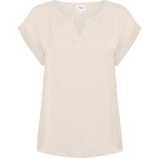 Saint Tropez Bekleidung Saint Tropez BrianaSZ SS Top White