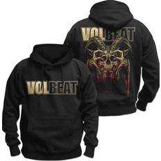 ROCK OFF Volbeat: Unisex Pullover Hoodie/Bleeding Crown Skull (Back Print) (XX-Large)