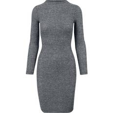 Urban Classics Kjoler Urban Classics Ladies Ladies Rib Dress charcoal