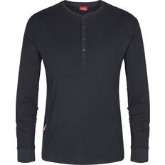 Extend långärmad Grandad T-shirt, Antracitgrå