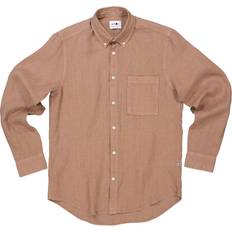 Bruna - Linneskjortor NN07 Arne Linen Shirt - Nougat