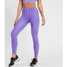 MP Women's Tempo Reversible Leggings Paisley Purple