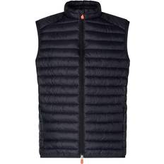 Save The Duck Man's Quilted Gilet Adamus - Black