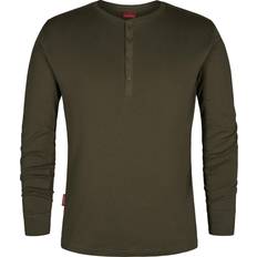 Extend långärmad Grandad T-shirt, Forest green