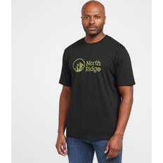 North Ridge North Ridge Men's Terrain Logo Tee, Black