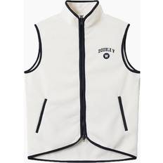 Wood Wood Buitenkleding Wood Wood Dax Fleece Full-Zip Gilet - Off-white