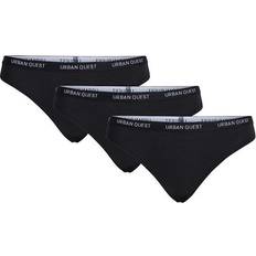 Triumph Urban Quest 3-Pack Bamboo G-String - Black