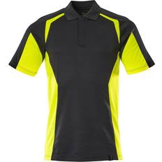 Mascot Accelerate Safe Polo Shirt - Black/Hi-Vis Yellow