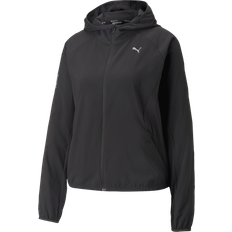 Puma løbejakke Puma Run Lightweight Jacket, vindafvisende løbejakke, dame Sort