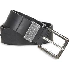 Diesel Asusteet Diesel Ceinture En Cuir Avec Finitions - Noir