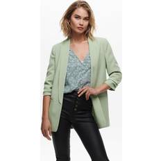 Mujer - Verde Blazers Only Women's Jacket With Three-Quarter Sleeves - Light Green