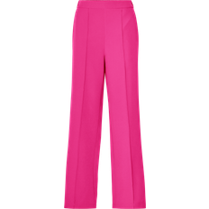 Pieces Bossy HW Wide Pants Beetroot Purple